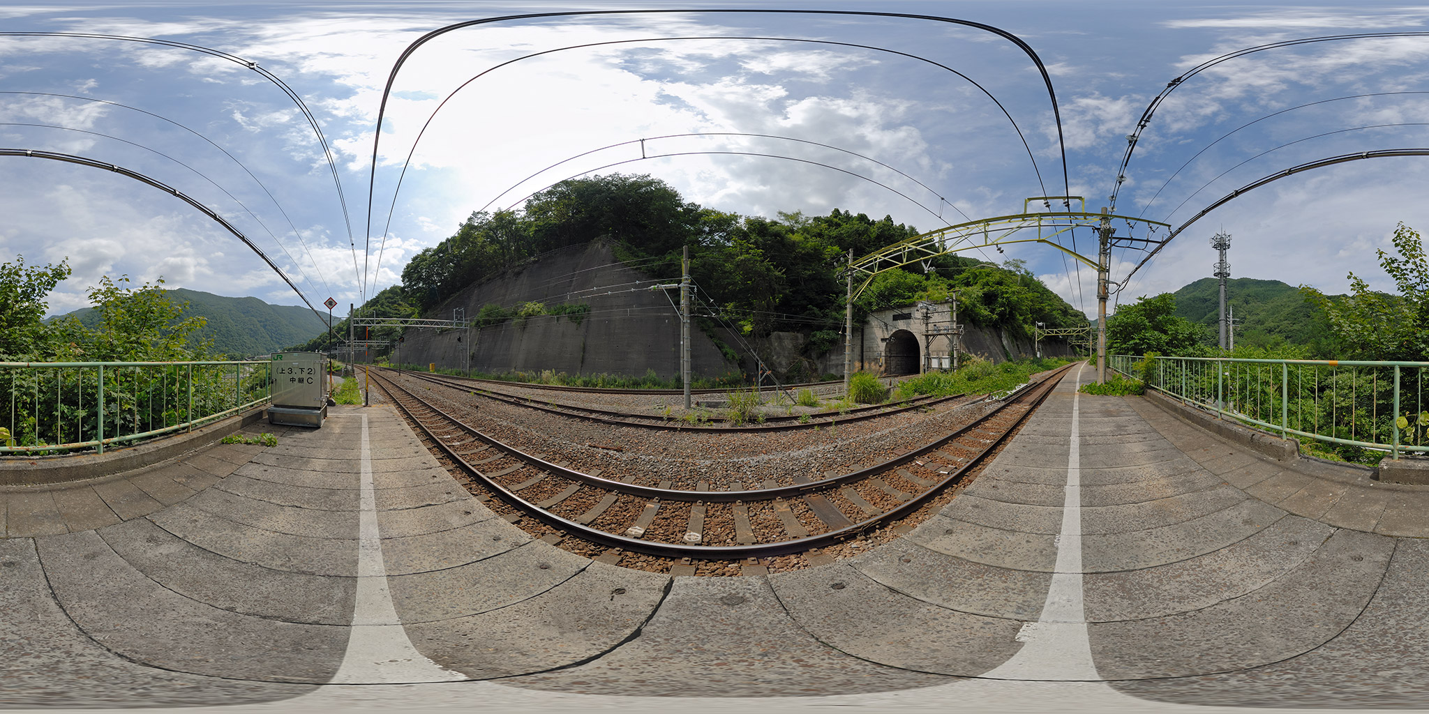 Panorama 湯檜曽駅