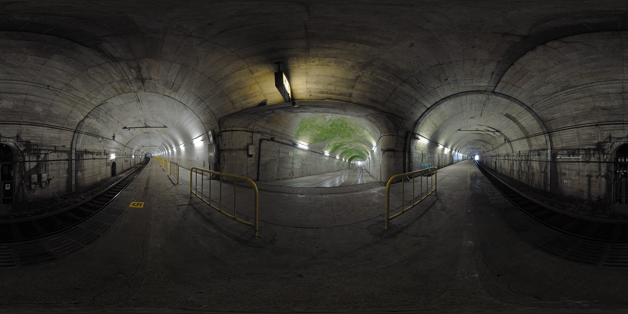 Panorama 湯檜曽駅下りホーム